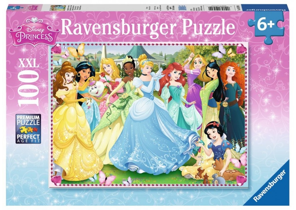 Puzzle Ravensburger Rompecabezas de 100 piezas Disney: Todas las Princesas